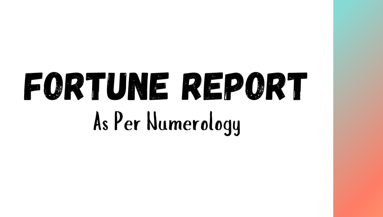 Fortune Report with Master Komal Malani