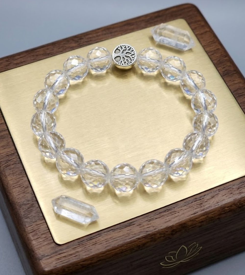 Untitled design (1) Clear Quartz Bracelet