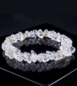 Raw Clear Quartz Bracelet
